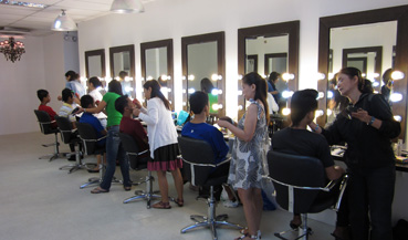 Makeup school picture